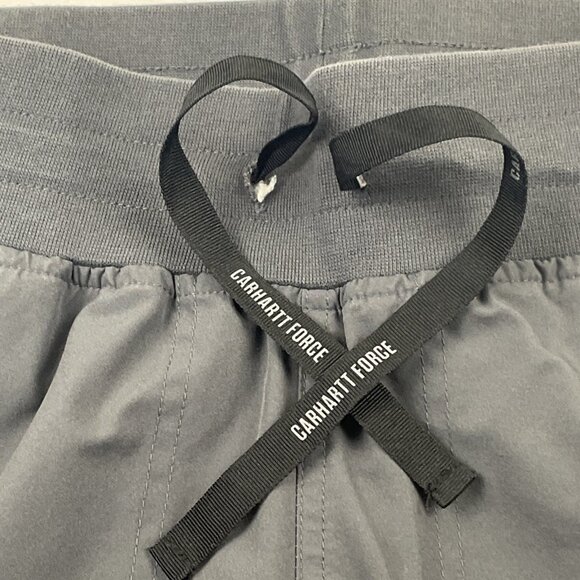 Carhartt Force Scrub Jogger Pants Women’s S Regular Pull On Drawstrings Gray - Picture 7 of 10
